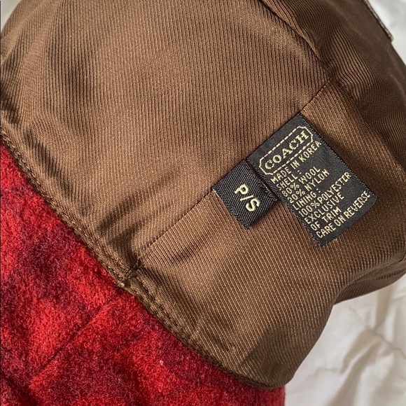 Authentic COACH wool hat - Picture 3 of 6